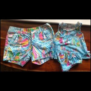 Mommy and me outfit size 4 and 6-12M